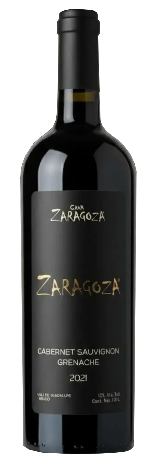Botella de Cabernet Sauvignon · Grenache - Cava Zaragoza
