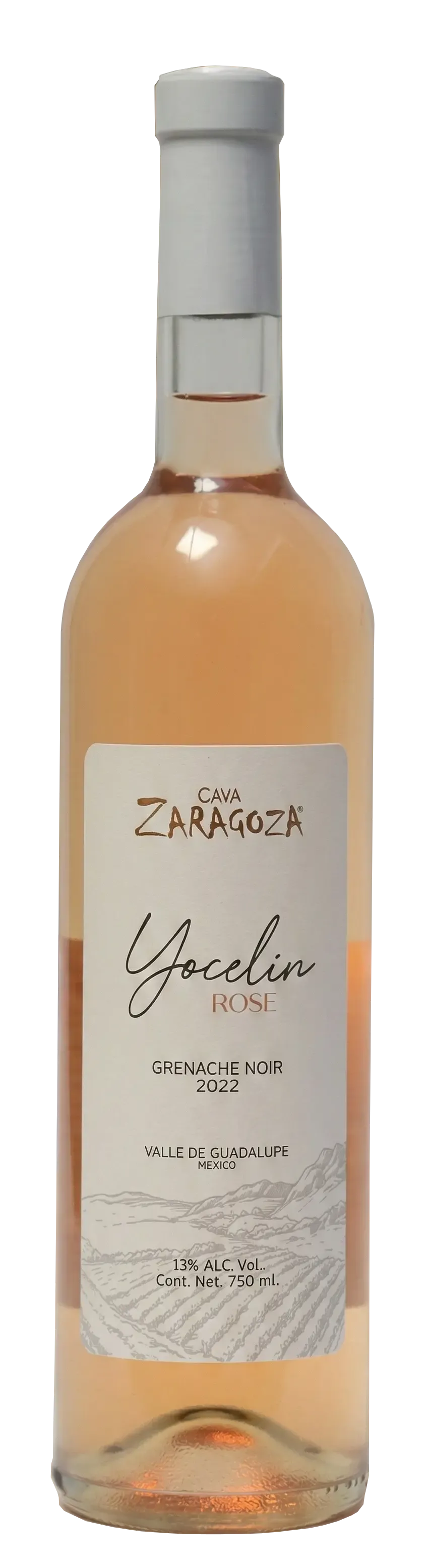 Botella Yocelin Rosé - Cava Zaragoza